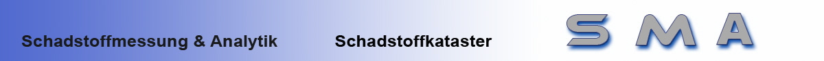 SMA Schadstoffmessung Schadstoffkataster Bayern Schadstoffanalytik Thermografie Ozonbehandlung Schadstofuntersuchung  Schimmelchek Schimmelanalysenalyse Asbestmessung Asbesttest Asbestanalyse Asbestuntersuchung Umweltlabor Schadstoffe im Fertighaus  Radonmessung  Radonuntersuchung  Partikel Fasern Mikrofasern Nanopartikel Diagnostik von Gebäuden Gebäudediagnostik   